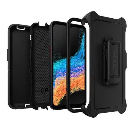 Defender Protective Case Black for Samsung Galaxy XCover6 Pro